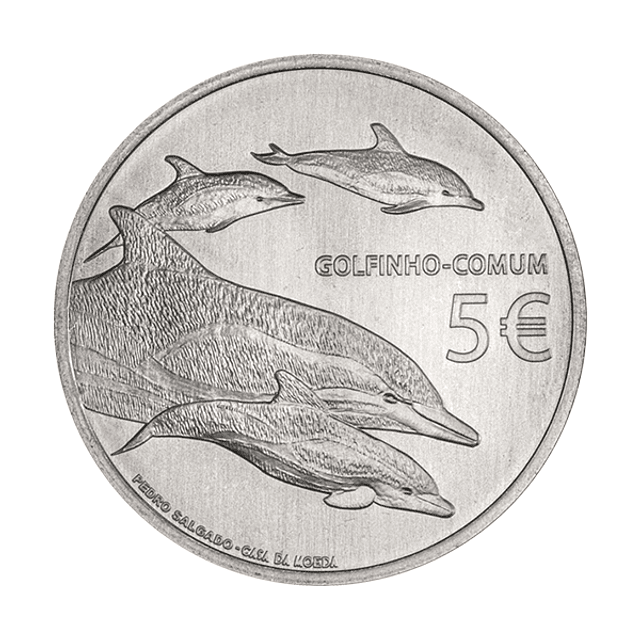 Rolo 20 x 5.00 Euros Golfinho-Comum 2020