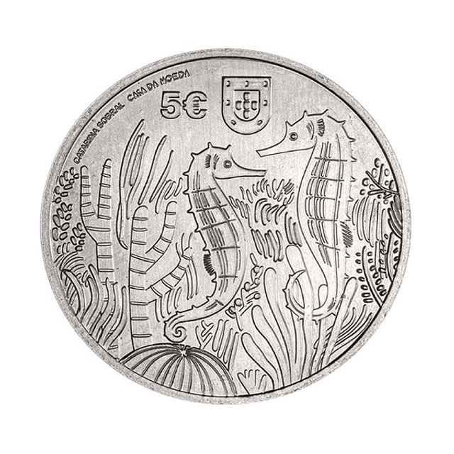 Rolo 20 x 5.00 Euro Cavalo Marinho 2021 