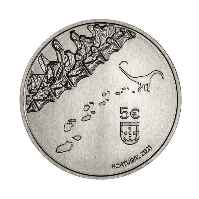 Rolo 20 x 5.00 Euro Dinheirossauros 2021 