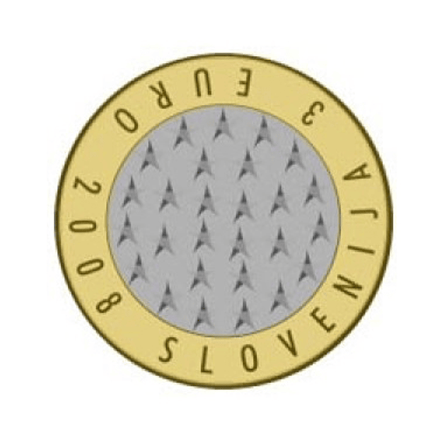 Eslovénia - 3 Euro 2008 Presidência da UE