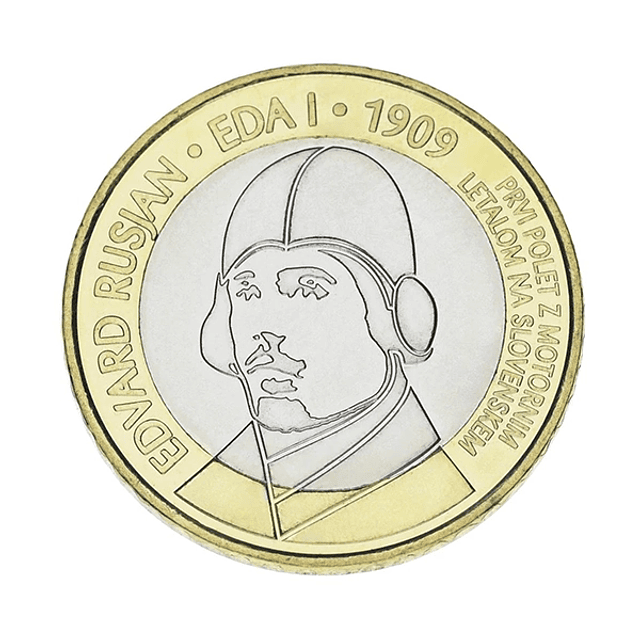 Eslovénia - 3 Euro 2009 100º Aniversário do Primeiro Voo