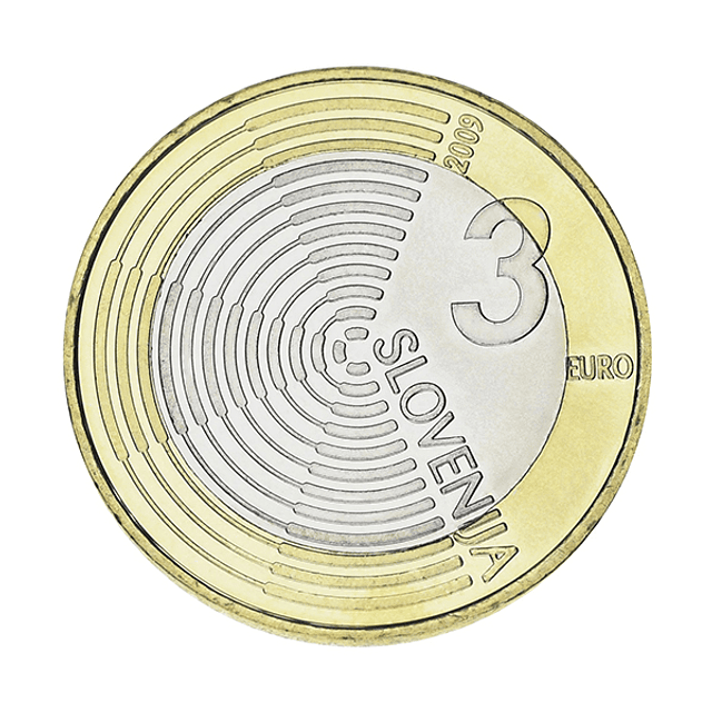 Eslovénia - 3 Euro 2009 100º Aniversário do Primeiro Voo