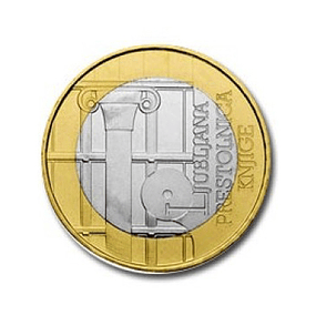 Eslovénia - 3 Euro 2010 Capital Mundial do Livro