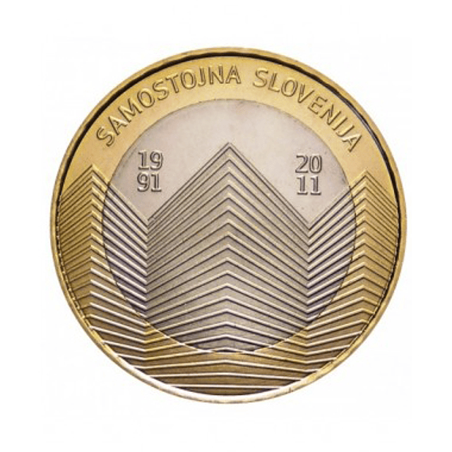 Eslovénia - 3 Euro 2011 Independência da Eslovénia 