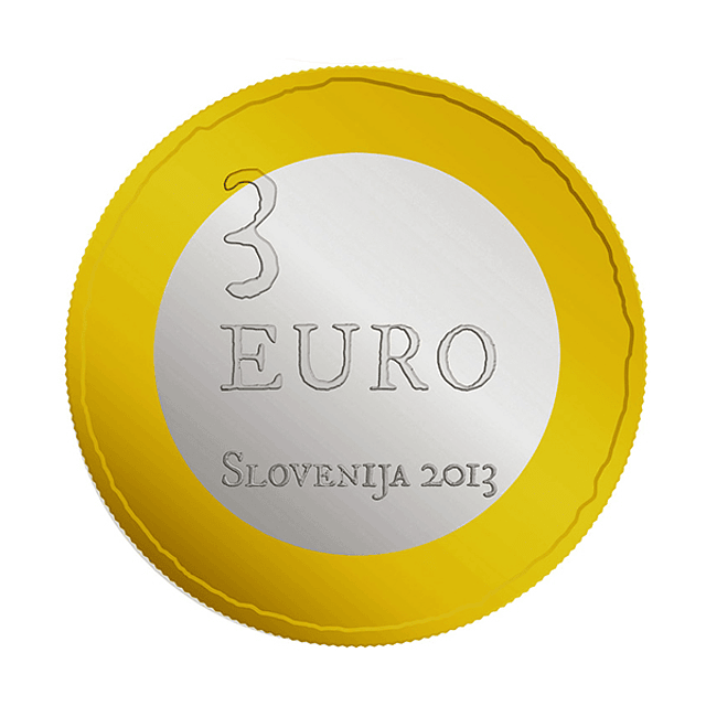 Eslovénia - 3 Euro 2013 3º centenário da Grande Revolta Camponesa de Tolmin