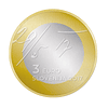 Eslovénia - 3 Euro 2017 "100º Aniversário da Declaração de Maio"