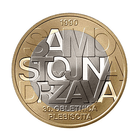 Eslovénia - 3 Euro 2020 Independência da República da Eslovênia