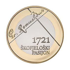 Eslovénia - 3 Euro 2021 300º Aniversário Škofja Loka Passion