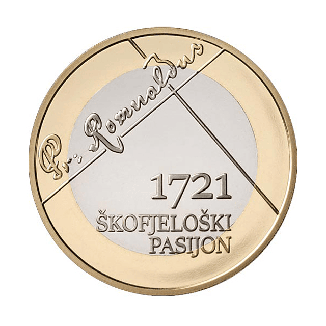 Eslovénia - 3 Euro 2021 300º Aniversário Škofja Loka Passion