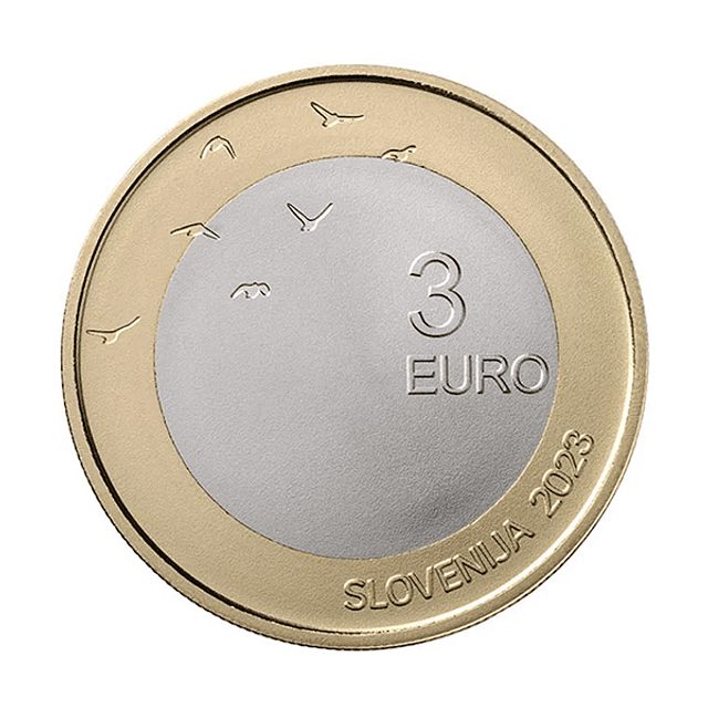 Eslovénia - 3 Euro 2023  Boris Pahor