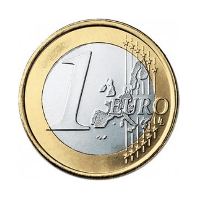 1.00 Euro Portugal 2008 - Mapa Antigo
