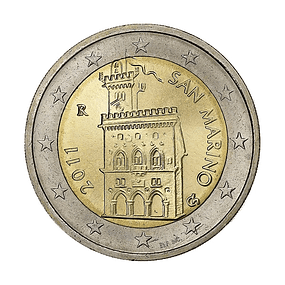 São Marino - 2.00 Euro Castelo 2011