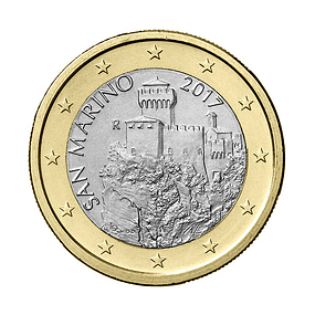 São Marino - 1.00 Euro 2017
