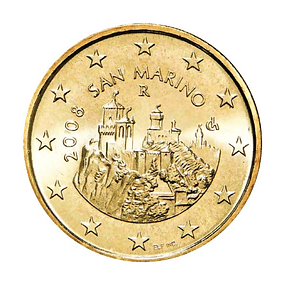 São Marino - 0.50 Euro 2008