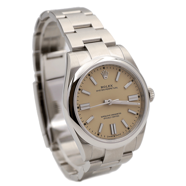 Rolex Oyster Perpetual – Ref. 134300 – Mostrador Bege