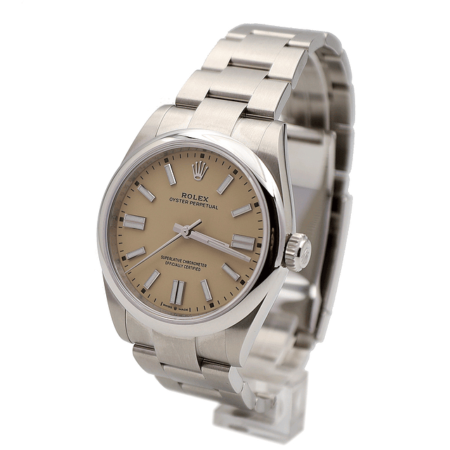 Rolex Oyster Perpetual – Ref. 134300 – Mostrador Bege