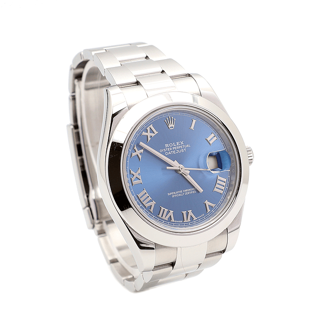 Rolex Datejust 41 – Ref. 126300 – Azzurro Dial – 41 mm