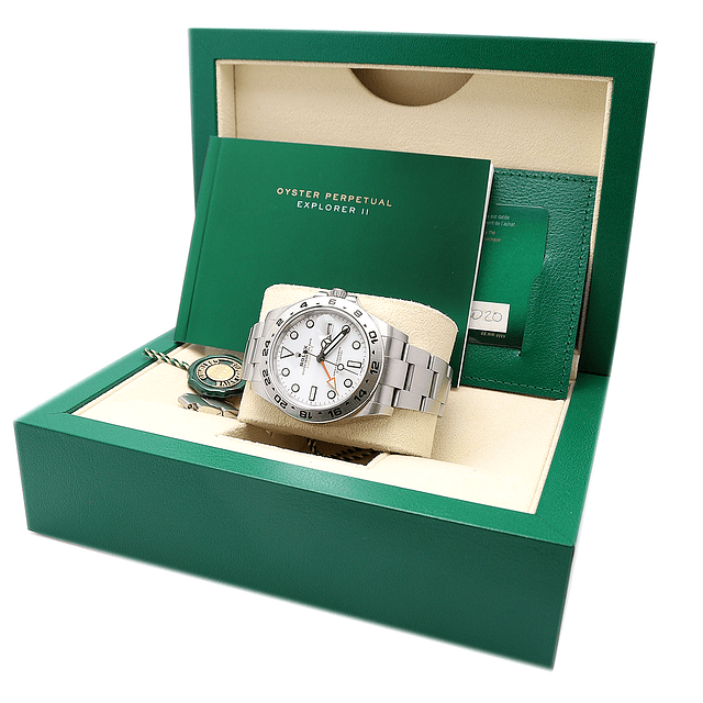 Rolex Explorer II – Ref. 216570 – 42 mm – 2020 – Full Set