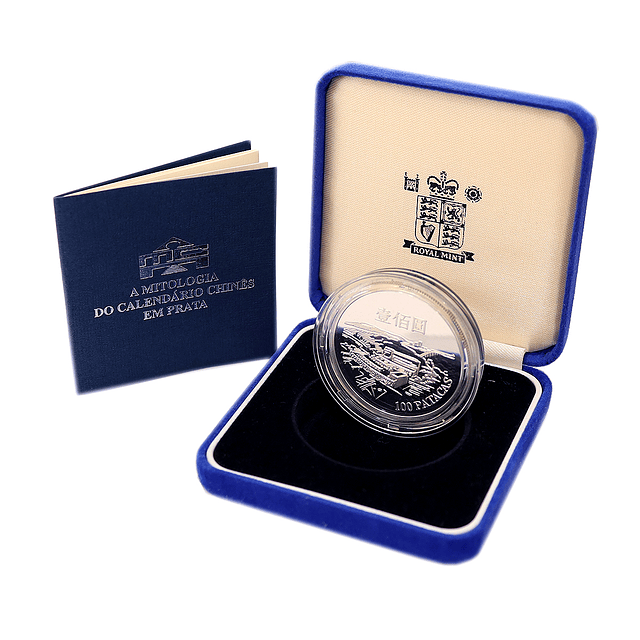 Macau - 100 Patacas 1995 Aeroporto Internacional de Macau Prata-Proof