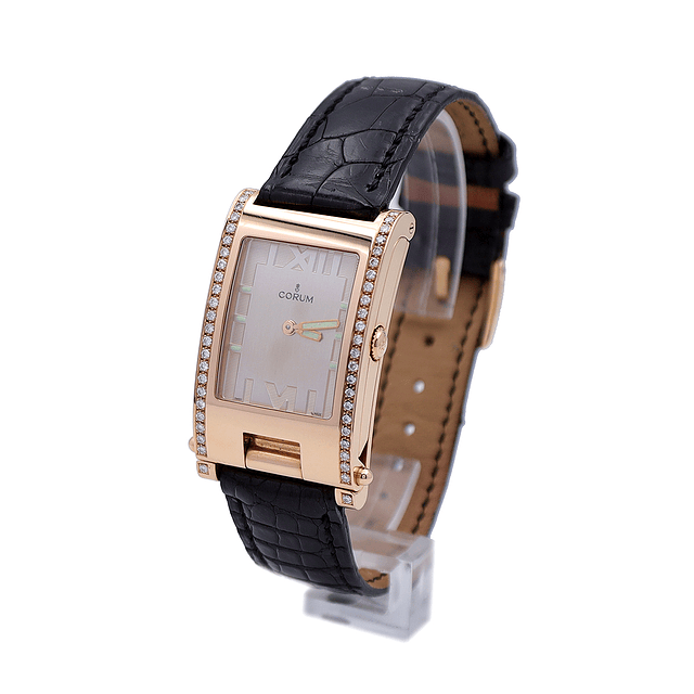 Corum Tobogan em Ouro 18k & Diamantes – Ref. 56.151.85