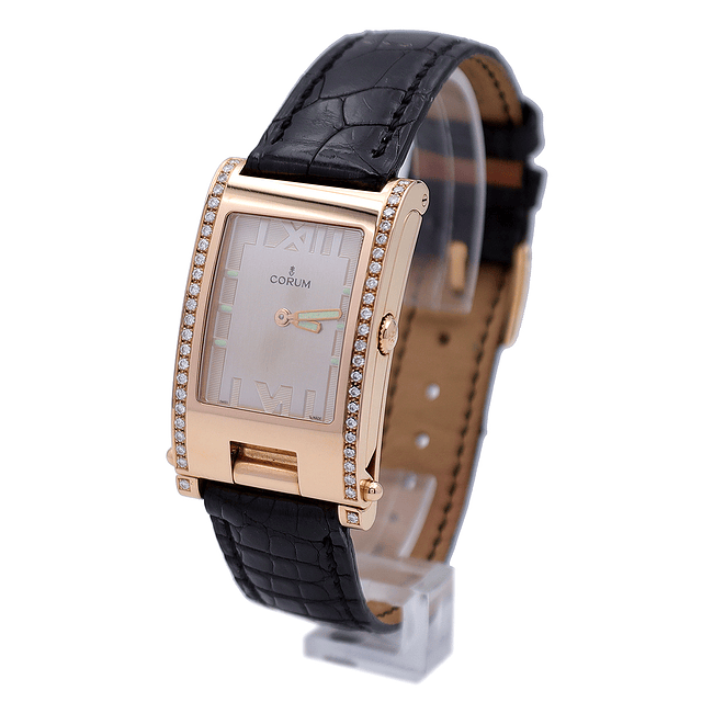 Corum Tobogan em Ouro 18k & Diamantes – Ref. 56.151.85