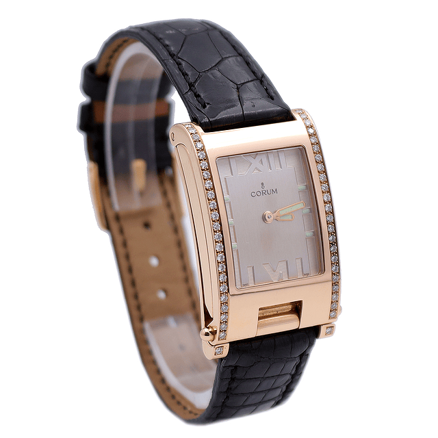 Corum Tobogan em Ouro 18k & Diamantes – Ref. 56.151.85