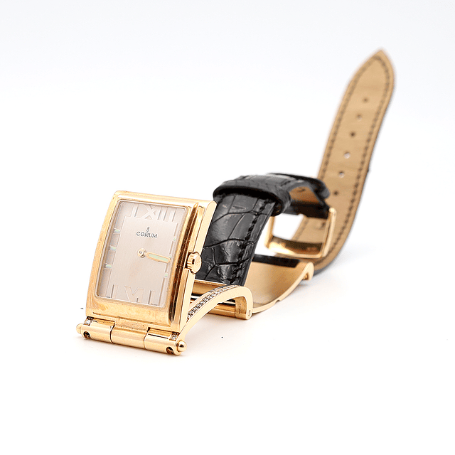 Corum Tobogan em Ouro 18k & Diamantes – Ref. 56.151.85