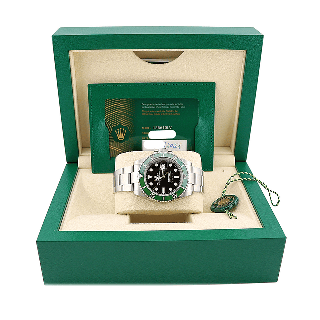Rolex Submariner Date 126610LV “Starbucks” (2024)