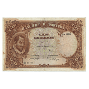 100 Escudos Chapa 2 - Diogo de Couto 31.08.2020