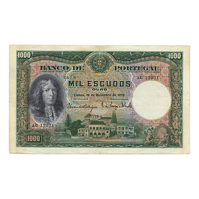 1000 Escudos Conde de Castelo Melhor 18.11.1932