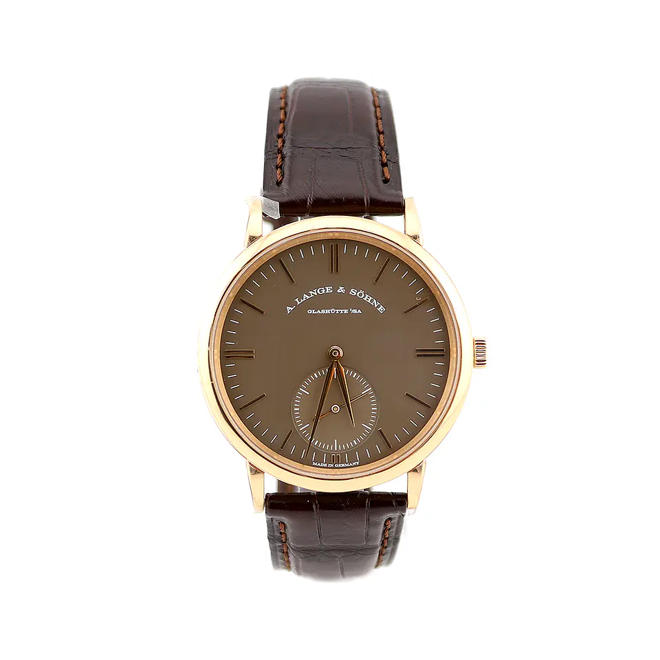 A. Lange & Söhne Saxonia – Ouro Rosa 18k – Ref. 380.042