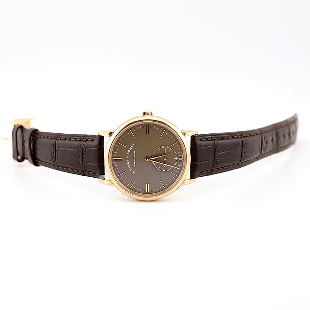 A. Lange & Söhne Saxonia – Ouro Rosa 18k – Ref. 380.042