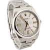 Rolex Oyster Perpetual 41 – Ref. 124300 – Mostrador Prata - (2021) 