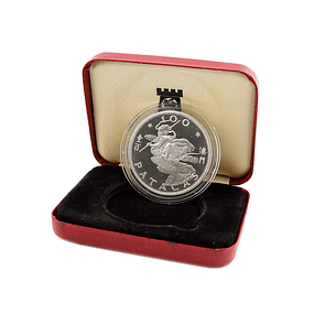 Macau - 100 Patacas 1980 Ano do Macaco Prata-Proof 