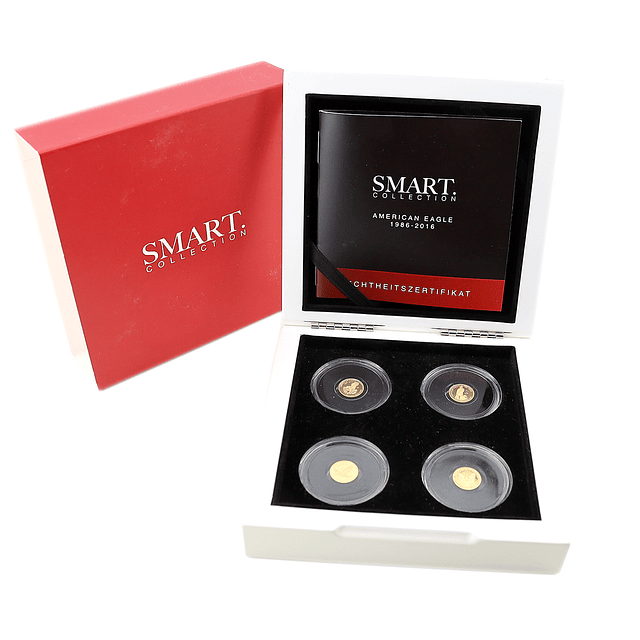 Fiji – 4 x 5 Dollars Gold American Eagle (1986–2016) Smart Collection