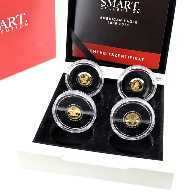 Fiji – 4 x 5 Dollars Gold American Eagle (1986–2016) Smart Collection