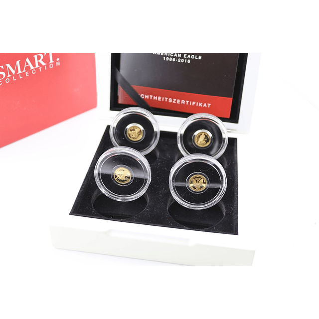 Fiji – 4 x 5 Dollars Gold American Eagle (1986–2016) Smart Collection