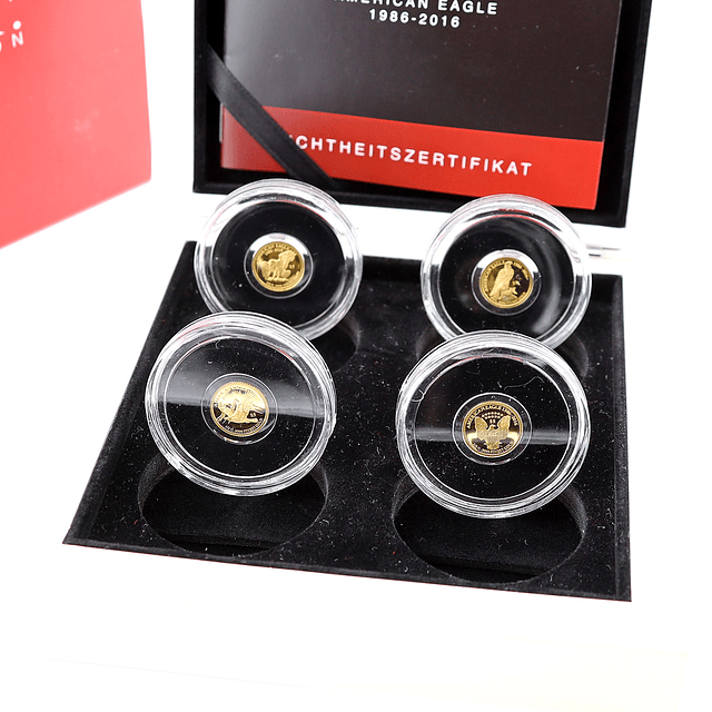 Fiji – 4 x 5 Dollars Gold American Eagle (1986–2016) Smart Collection