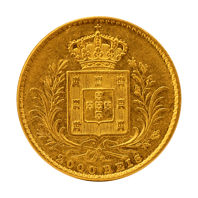 Moeda de Ouro de D. Luís I – 2000 Réis (1866) 