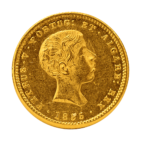 D. Pedro V - 1000 Reis 1855 Ouro