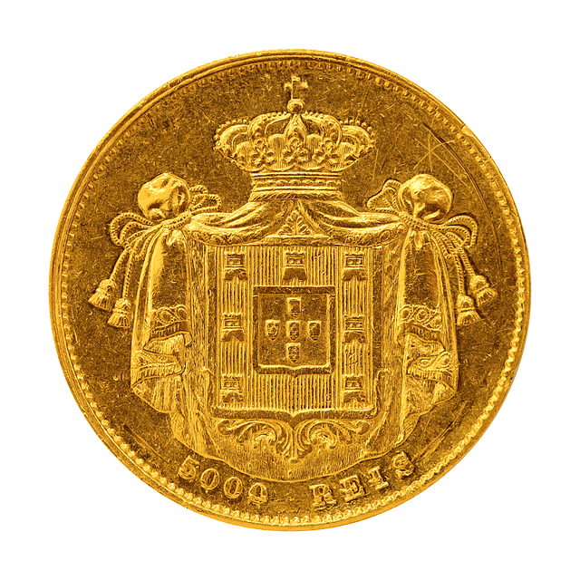 D. Maria II - 5000 Reis 1838 Ouro