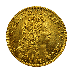 Moeda de Ouro de D. João V – 6400 Réis – 1747 Rio de Janeiro