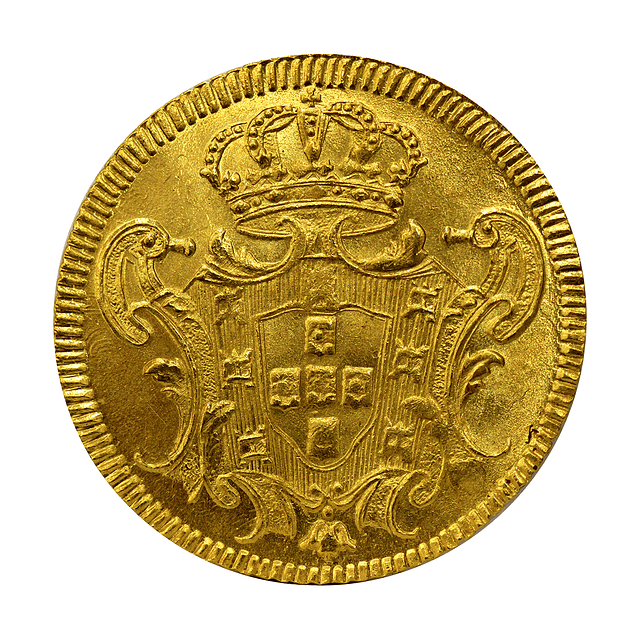 Moeda de Ouro de D. João V – 6400 Réis – 1747 Rio de Janeiro