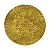Gold Ryal (Rose‑Noble) de Edward IV – Emissão Continental Flamenga (c. 1495)