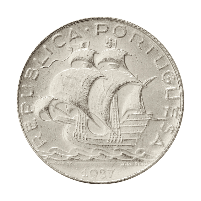 2.50 Escudo 1937 Prata 