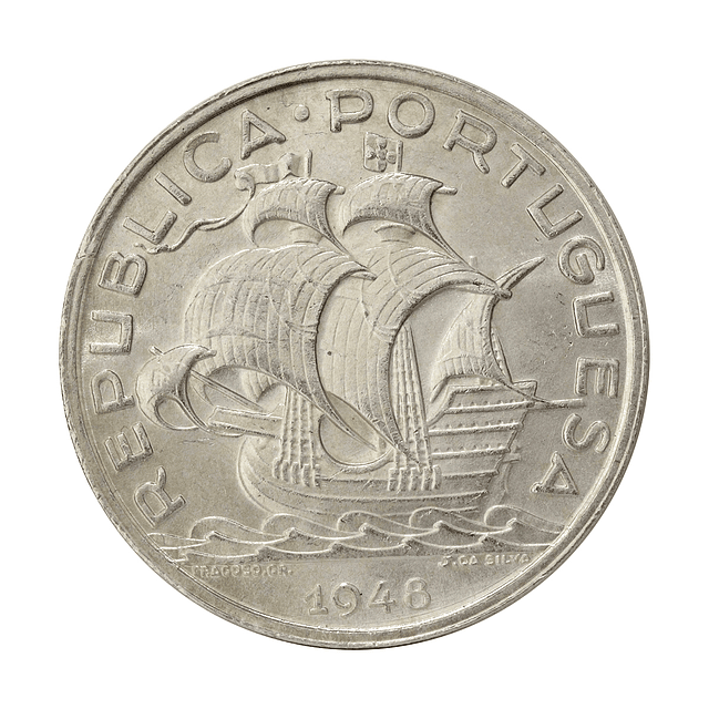 10 Escudos 1948 Prata  