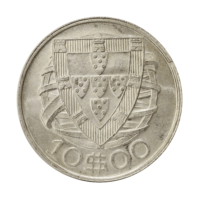 10 Escudos 1948 Prata  