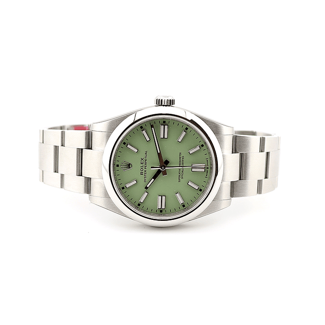 Rolex Oyster Perpetual – Pistacho Green Dial (2025)