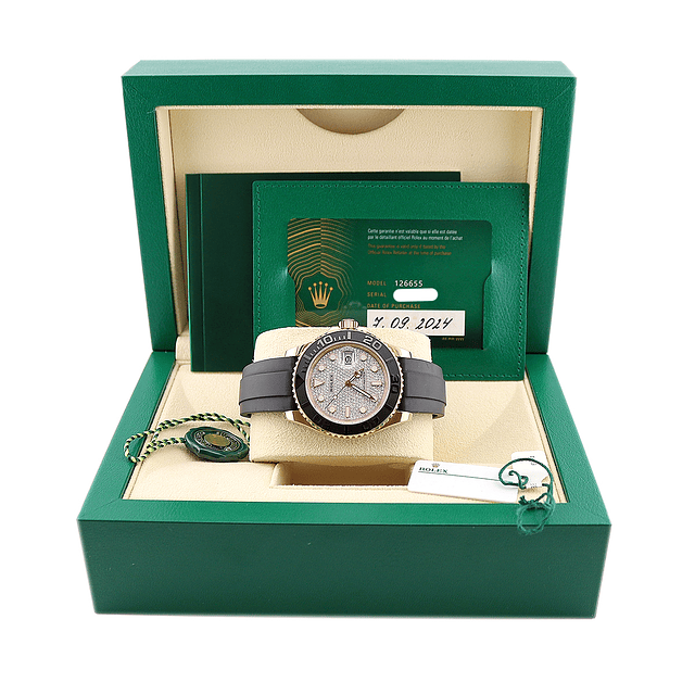 Rolex Yacht‑Master 40 – Ref. 126655 Pave Dial - (2024)