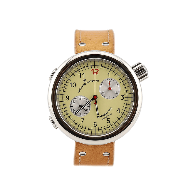 Giuliano Mazzuoli Manometro Chronograph – Ivory Dial
